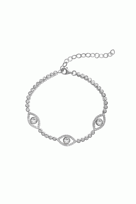 Evil Eye Tennis Bracelet