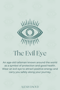 Evil Eye Tourmaline Necklace