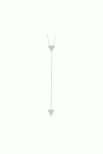 Load image into Gallery viewer, Heart Lariat Necklace