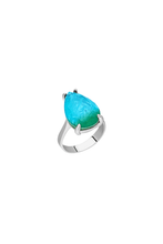 Load image into Gallery viewer, Blue Green Tourmaline Ring