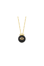 Load image into Gallery viewer, Evil Eye Medallion Necklace