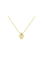 Load image into Gallery viewer, &#39;Layla&#39; Hamsa Necklace
