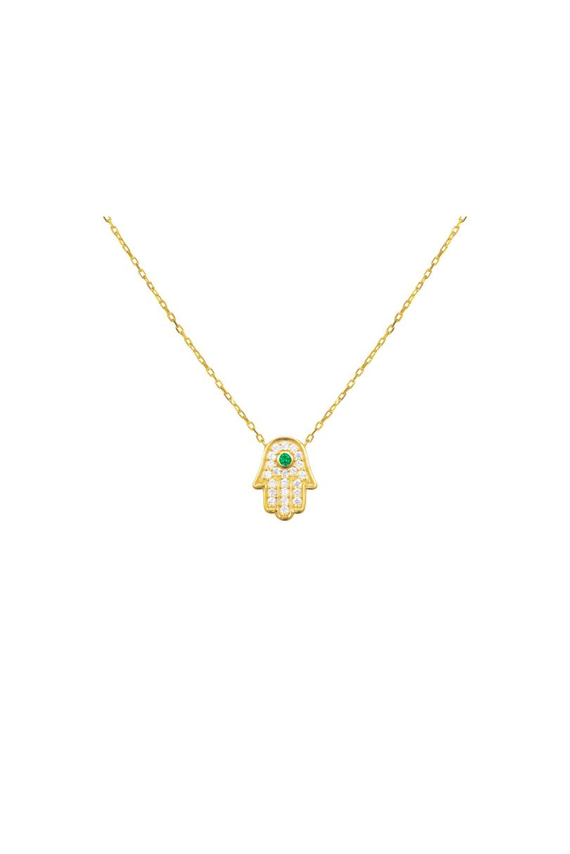 'Layla' Hamsa Necklace