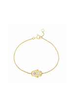 Load image into Gallery viewer, Dainty Hamsa Bracelet