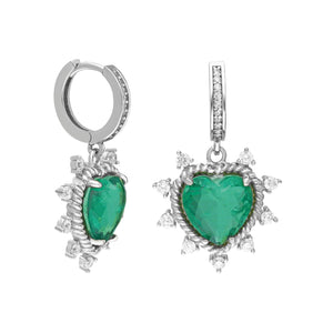 Emerald Heart Huggies