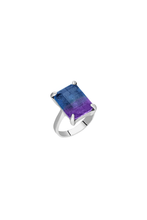Load image into Gallery viewer, Blue Purple Tourmaline Ring