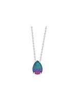Load image into Gallery viewer, Blue Purple Tourmaline Necklace