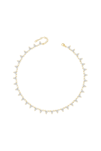 Load image into Gallery viewer, Pear Cut Tennis Necklace