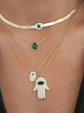 Load image into Gallery viewer, &#39;Layla&#39; Hamsa Necklace