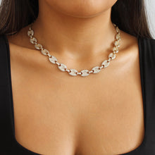 Load image into Gallery viewer, Pavé Mariner Link Necklace