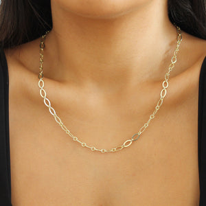 Oval Chain Necklace